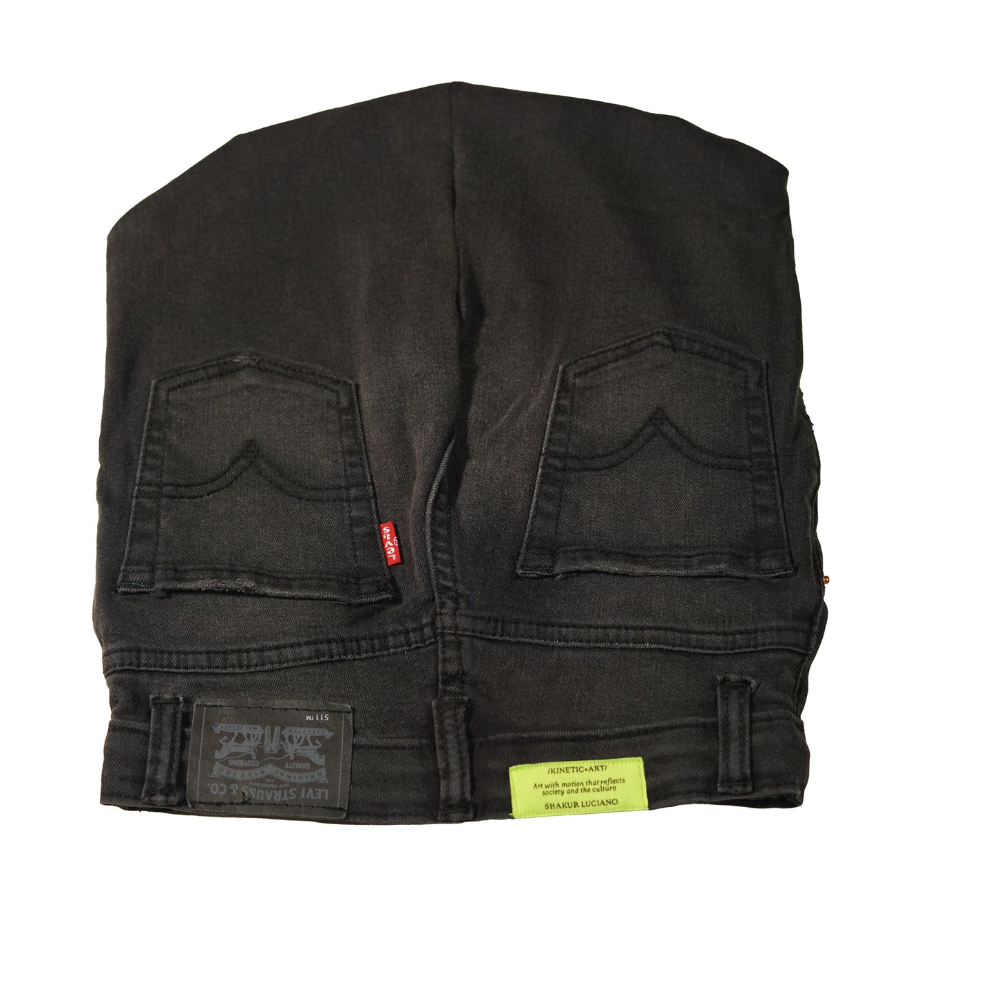 Reworked Denim Beanie