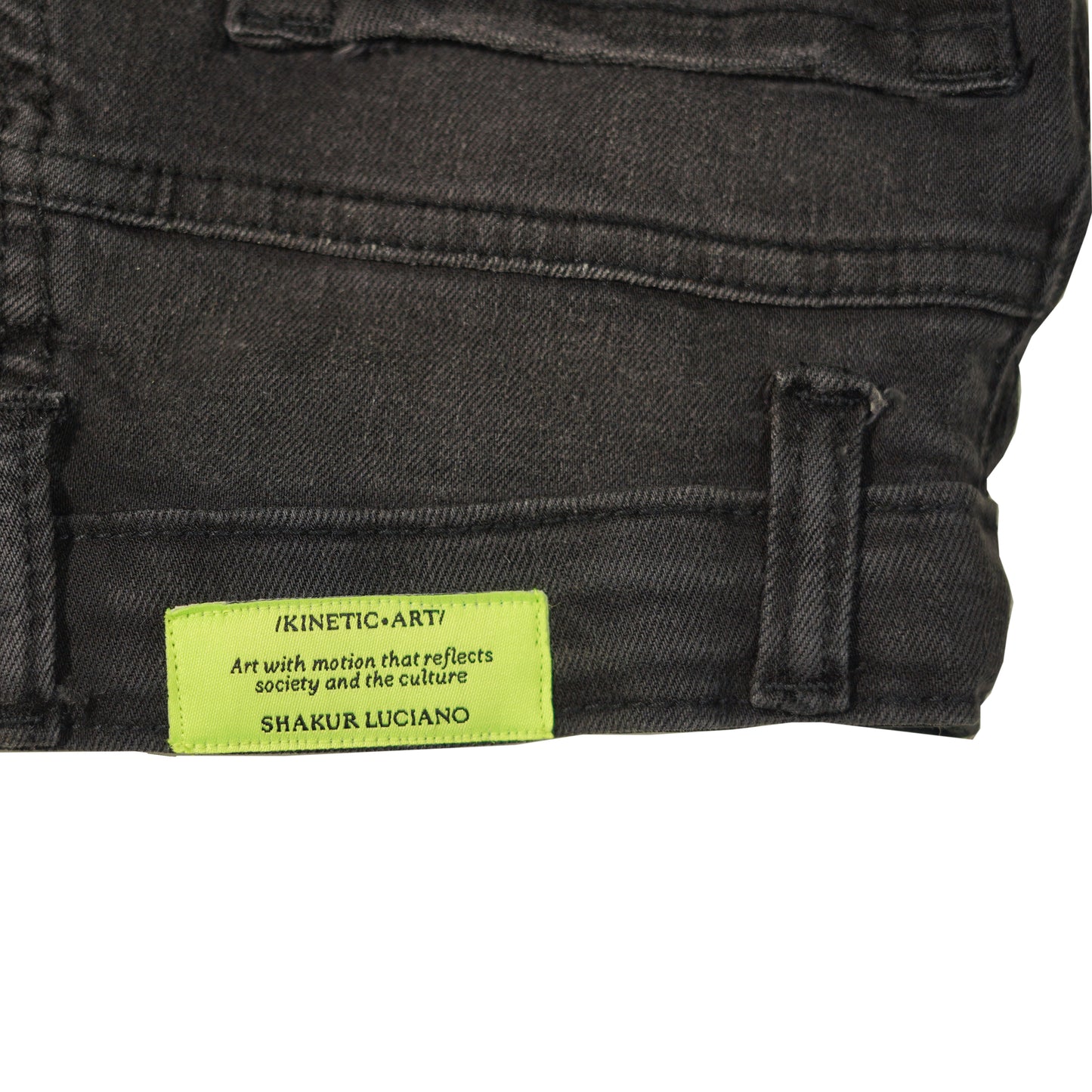 Reworked Denim Beanie