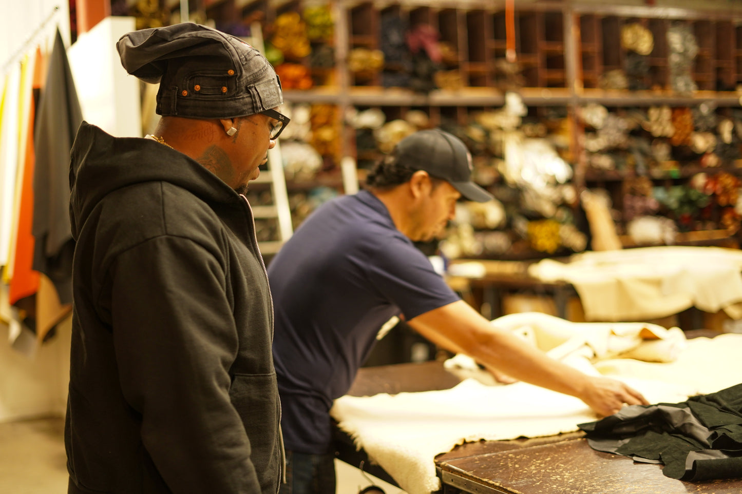 Reworked Denim Beanie