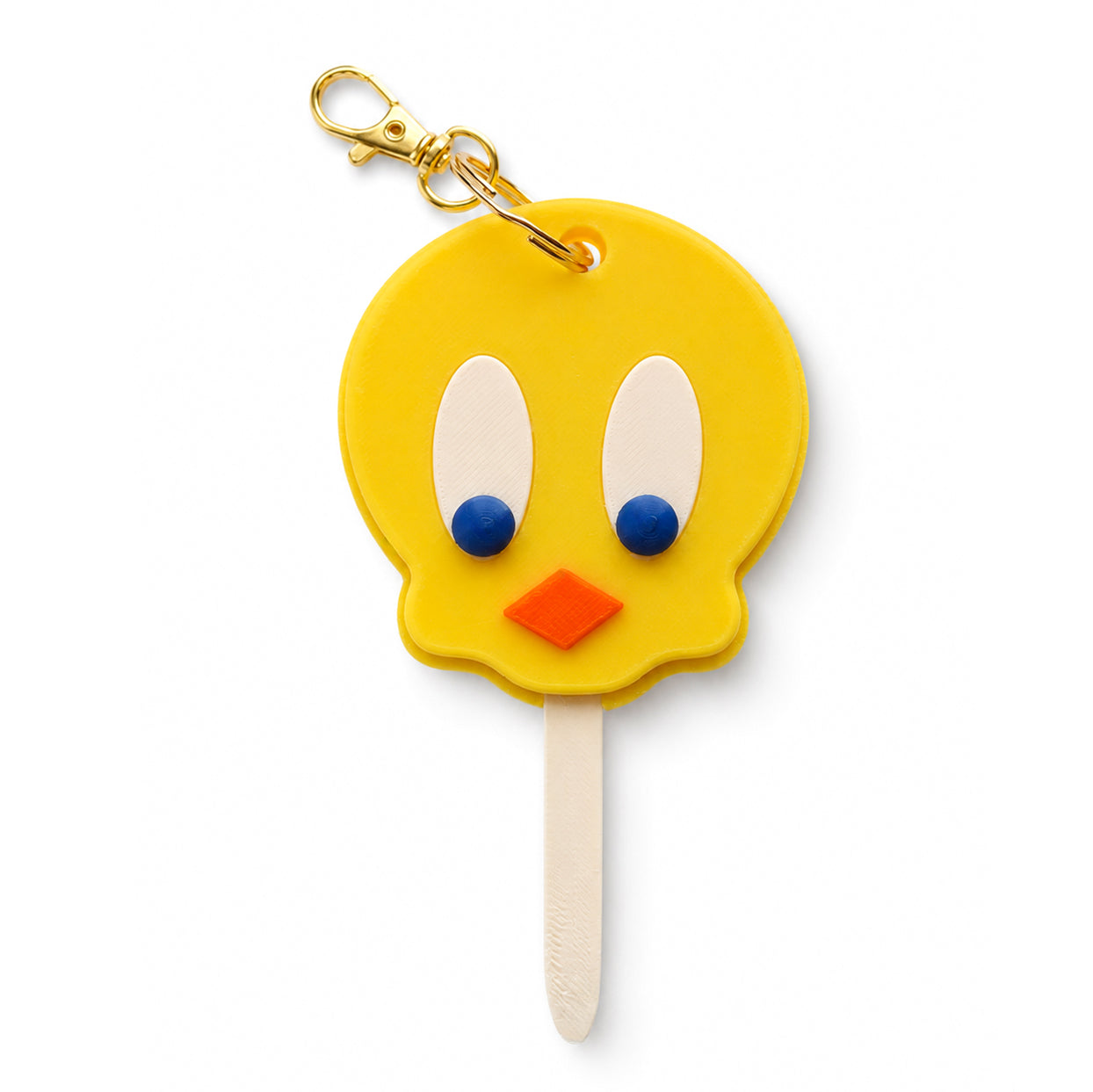 Tweety Bird Popsicle Keychain