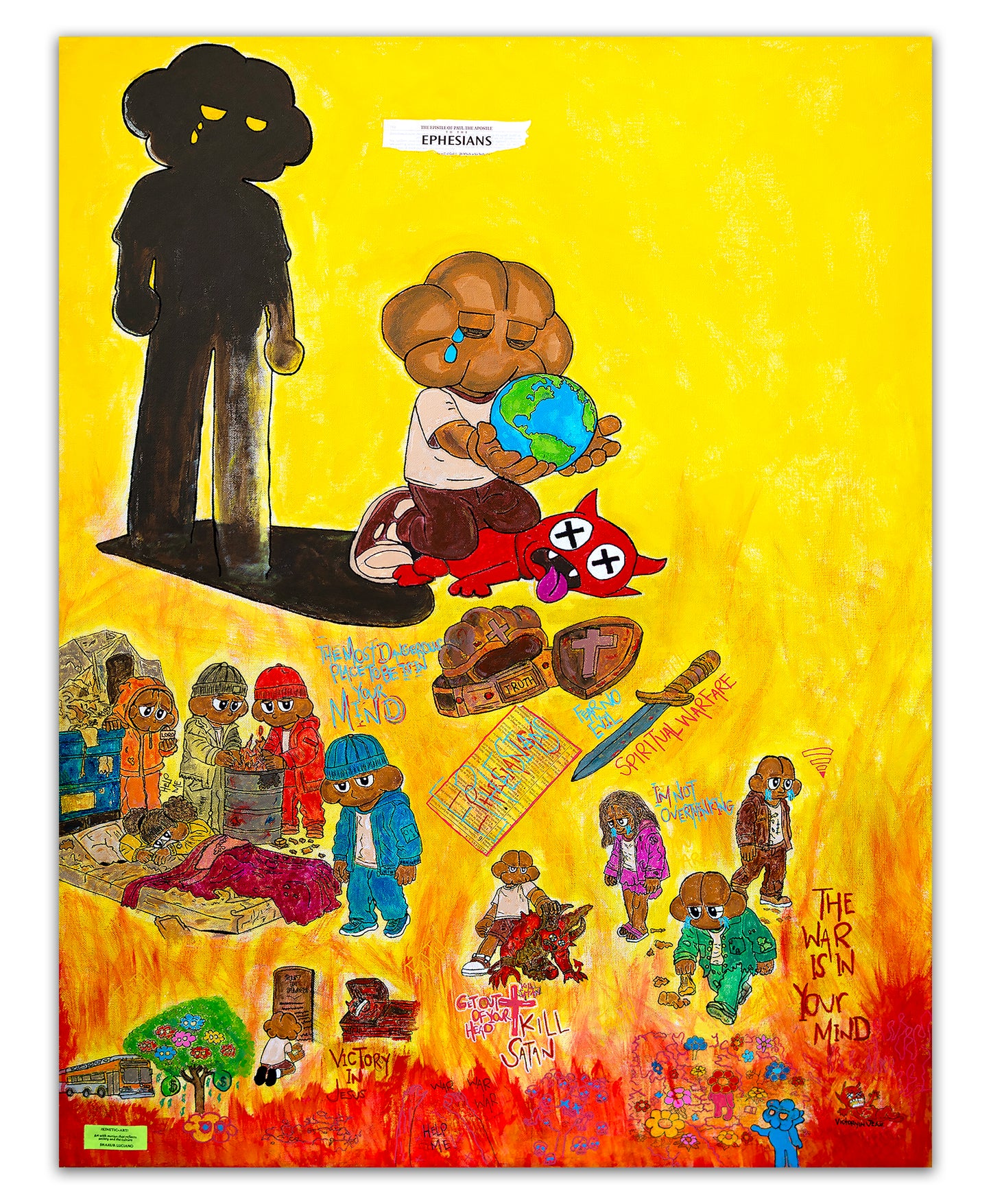 Spiritual Warfare Print