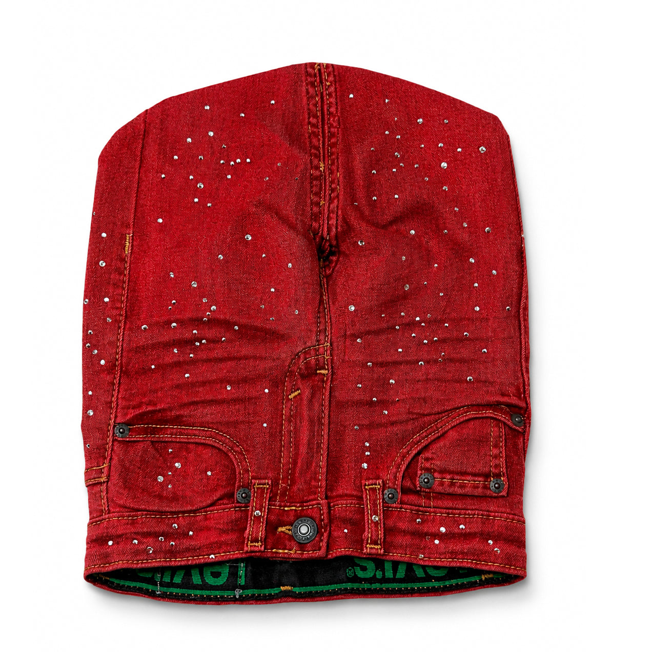 Reworked Denim Beanie