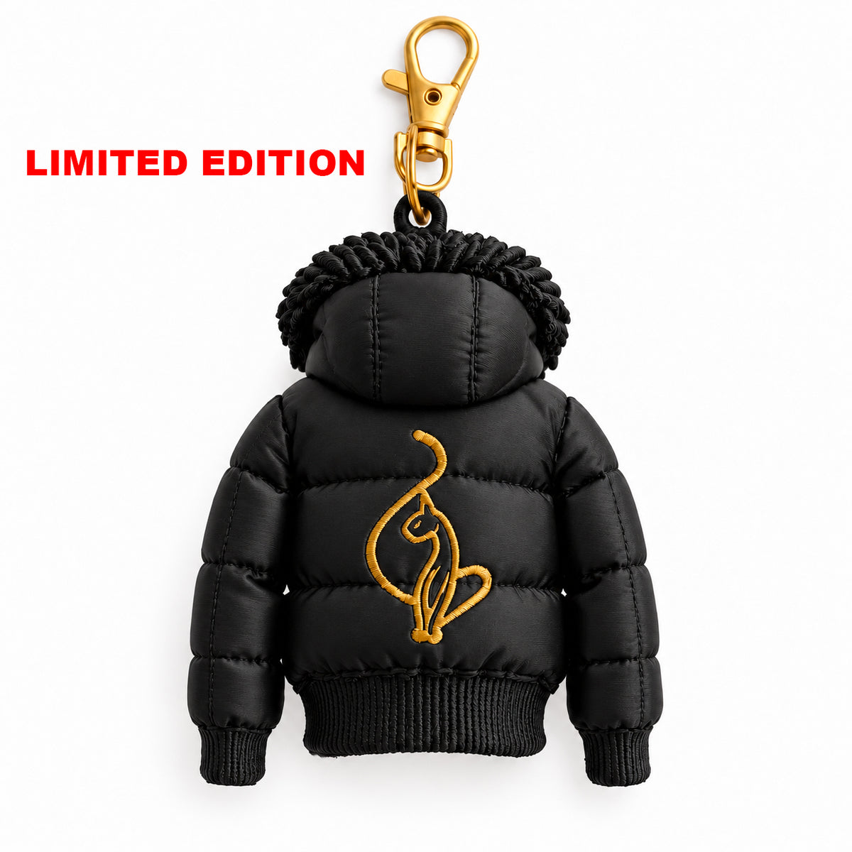 Baby Phat Puffer Jacket Keychain