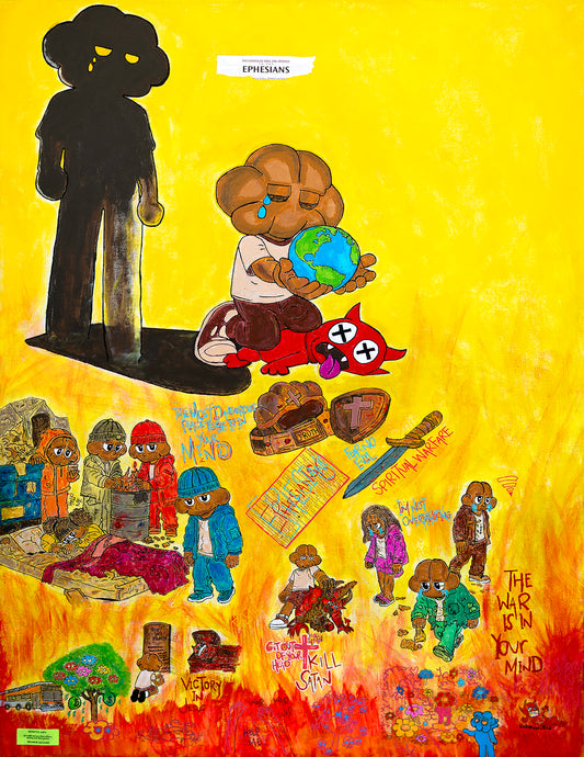 Spiritual Warfare Canvas