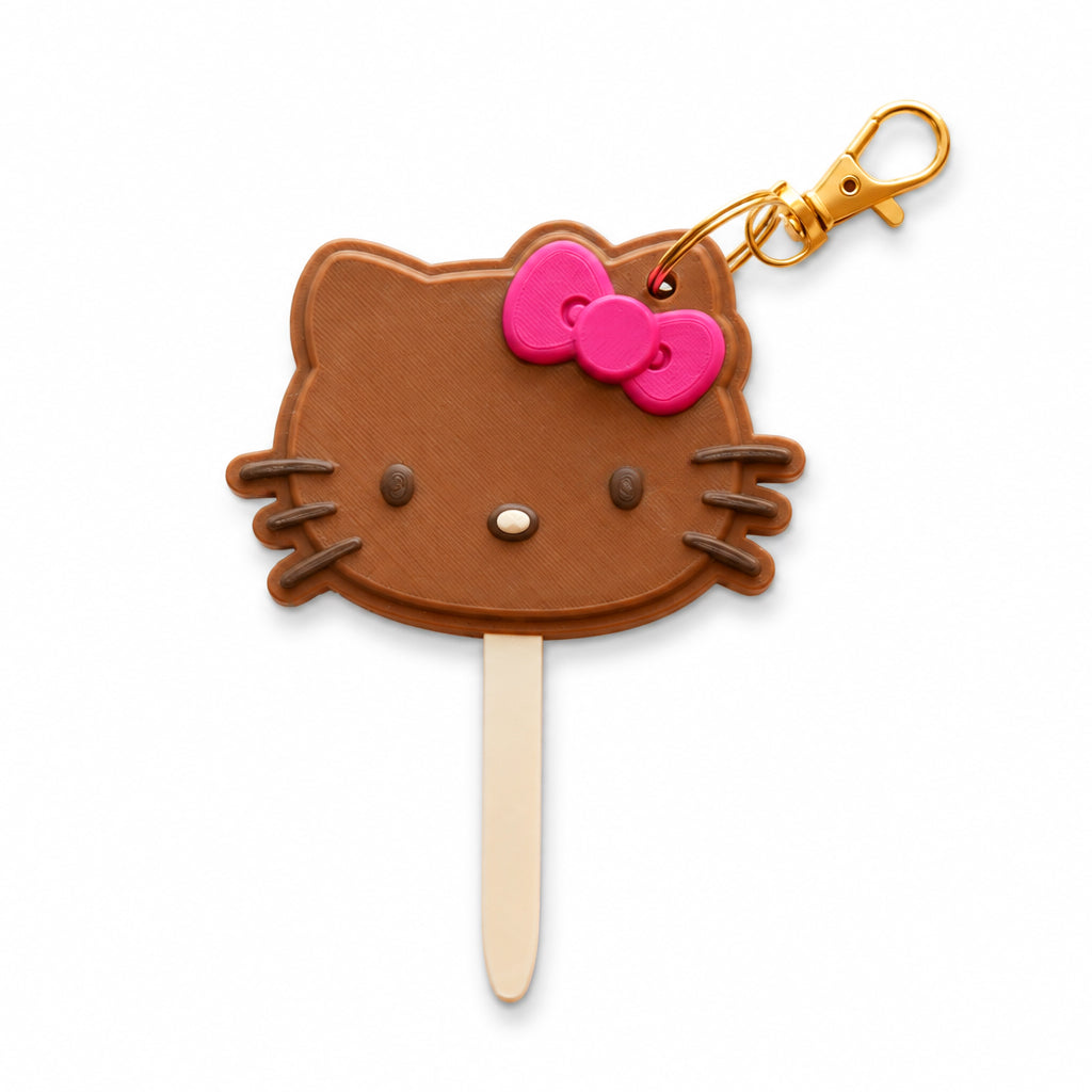 Hello Kitty Popsicle Keychain