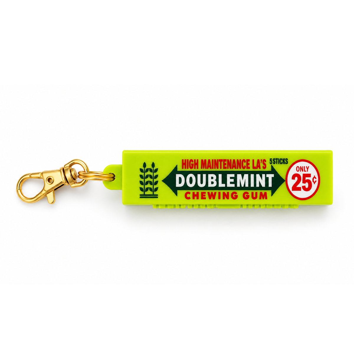 Doublemint Chewing Gum Keychain