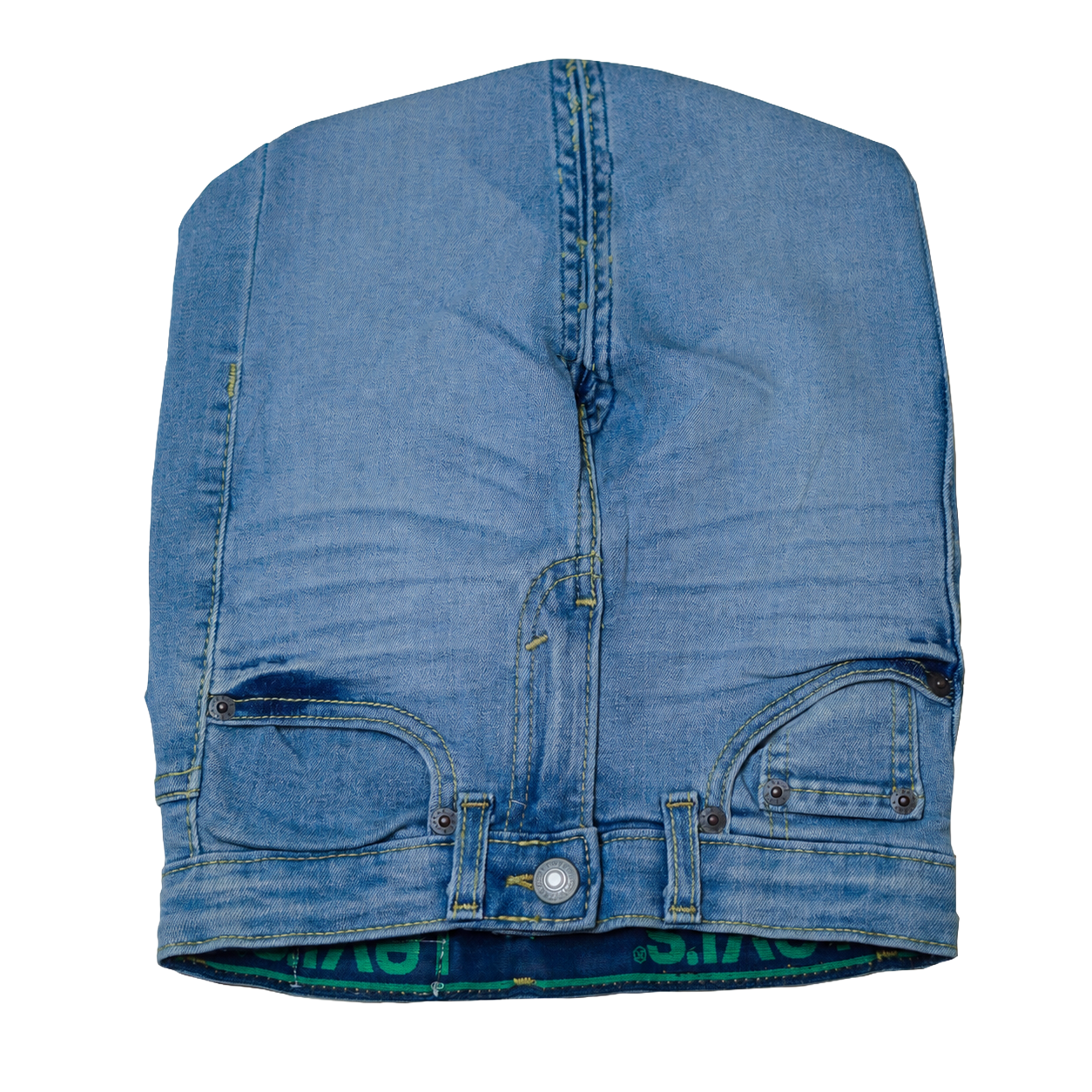 Reworked Denim Beanie