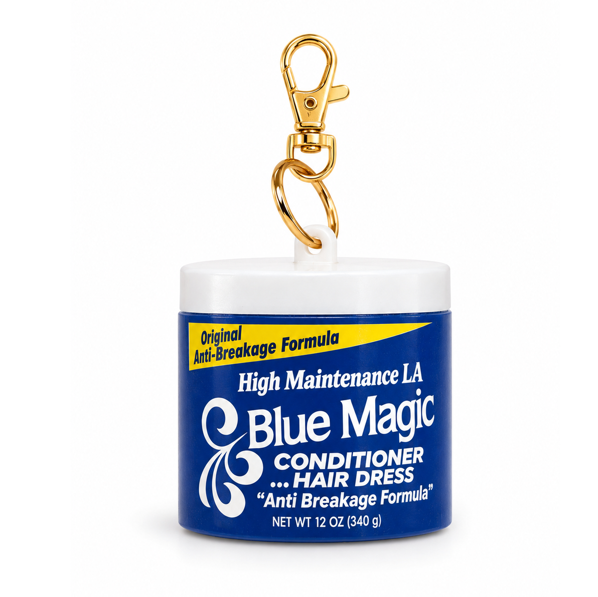 Blue Magic Grease Keychain