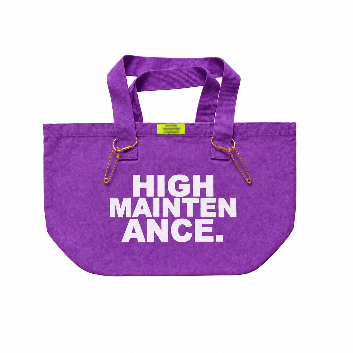 High Maintenance Cotton Tote Bag